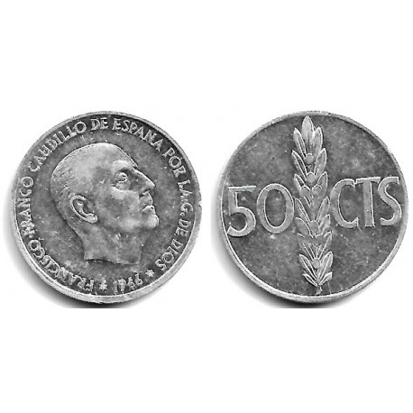 Estado Español. 1966*(19-72). 50 Céntimos (MBC)