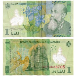 (117g) Rumanía. 2012. 1 Leu (BC/BC+)