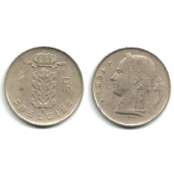 (143.1) Bélgica. 1953. 1 Franc (MBC)