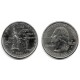 (318) Estados Unidos de América. 2001(P). Quarter Dollar (MBC+) New York