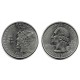 (308) Estados Unidos de América. 2000(P). Quarter Dollar (EBC) New Hampshire