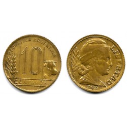 (41) Argentina. 1943. 10 Centavos (MBC-)