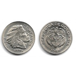 (212.2) Colombia. 1959. 10 Centavos (EBC)