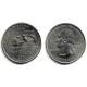 (334) Estados Unidos de América. 2002(D). Quarter Dollar (SC) Indiana