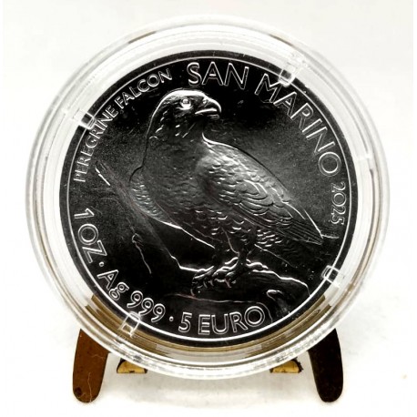 San Marino. 2025. 5 Euro (Proof) (Plata) 1 Oz. .999