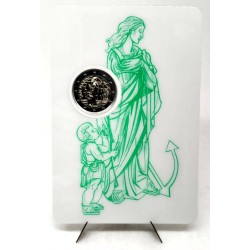 San Marino. 2025. 2 Euro (SC) Pellegrini di Speranza