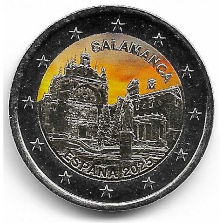 España. 2025. 2 Euro (SC) Coloreada