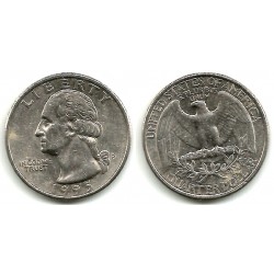 (A164a) Estados Unidos de América. 1995(P). Quarter Dollar (MBC)