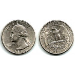 (A164a) Estados Unidos de América. 1993(P). Quarter Dollar (MBC)