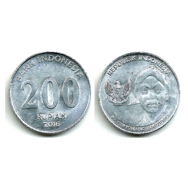 Indonesia. 2016. 200 Rupiah (EBC-) - Numismática Rovira