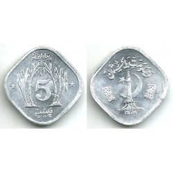 (35) Pakistán. 1974. 5 Paisa (EBC)