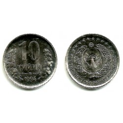 (4) Uzbekistán. 1994. 10 Tiyin (EBC)