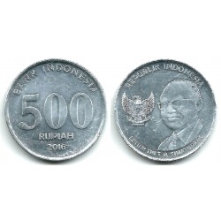Indonesia. 2016. 500 Rupiah (EBC+)
