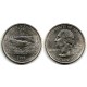 (374) Estados Unidos de América. 2005(P). Quarter Dollar (EBC) West Virginia