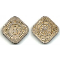 (47) Curasao. 1948. 5 Centavos (BC+)