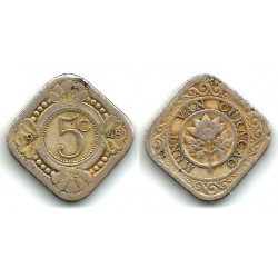 (47) Curasao. 1948. 5 Centavos (BC+)