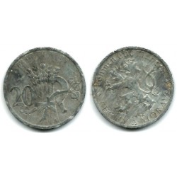 (2) Bohemia y Moravia. 1942. 20 Haleru (BC)