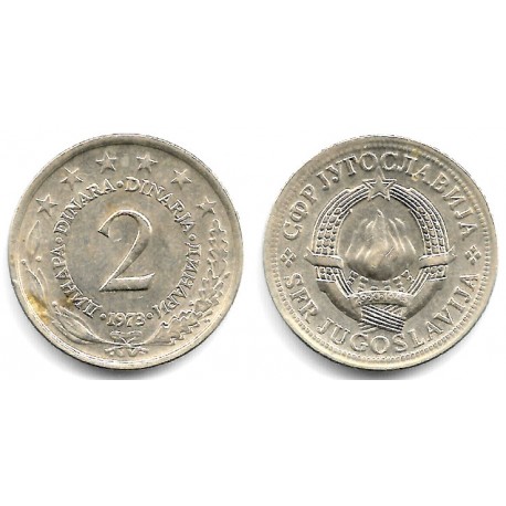 (57) Yugoslavia. 1973. 2 Dinara (MBC)