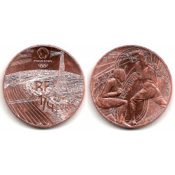 Francia. 2024. ¼ Euro (EBC+) Esgrima