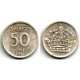 (825) Suecia. 1958. 50 Ore (MBC) (Plata)
