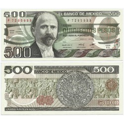 (79b) Estados Unidos Mexicanos. 1984. 500 Pesos (EBC)