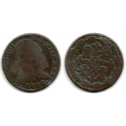 Carlos IV. 1806. 8 Maravedi (BC-) Ceca de Segovia