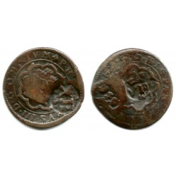 Felipe III/IV. 1602. Maravedi Resellado (BC/BC+) Diferentes Resellos