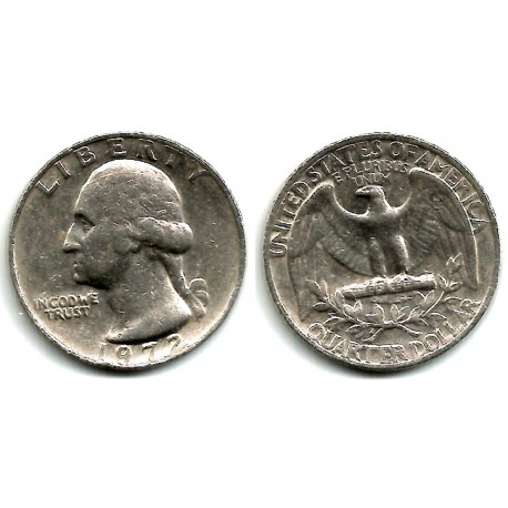 (164a) Estados Unidos de América. 1972. Quarter (MBC)