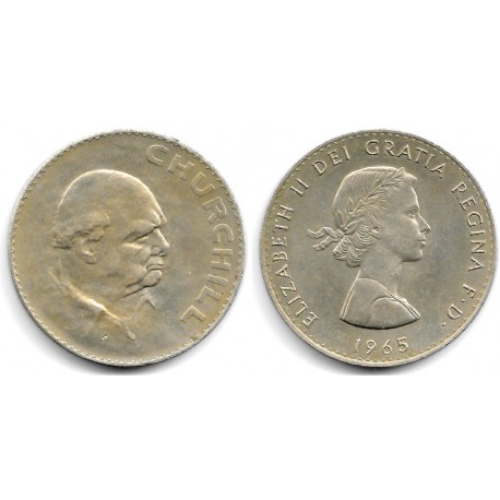 (910) Gran Bretaña. 1965. 1 Crown (MBC-)