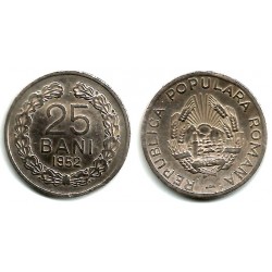 (85.1) Rumania. 1952. 25 Bani (MBC)