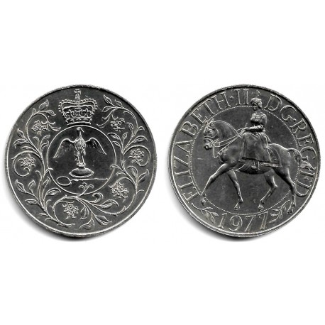 (920) Gran Bretaña. 1977. 25 New Pence (SC)