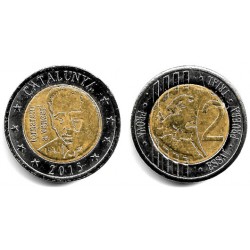 Catalunya. 2015. 2 Euro (EBC) Prueba