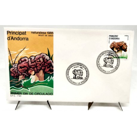 Sobre Primer Día. Andorra. 1985. Naturaleza (Nuevo)