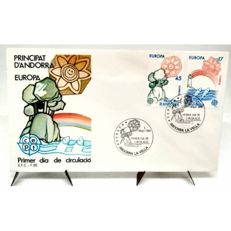 Sobre Primer Día. Andorra. 1986. Europa (Nuevo)