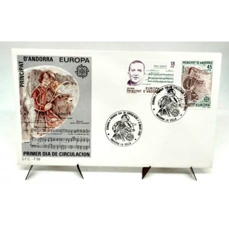 Sobre Primer Día. Andorra. 1985. Europa (Nuevo)
