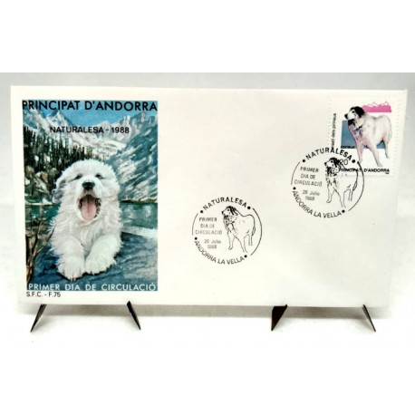 Sobre Primer Día. Andorra. 1988. Naturaleza (Nuevo)