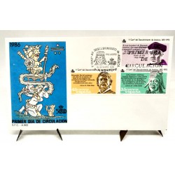 Sobre Primer Día. España. 1986. V Centenario Descubrimiento América (Nuevo)