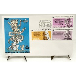 Sobre Primer Día. España. 1986. V Centenario Descubrimiento América (Nuevo)