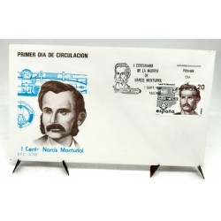 Sobre Primer Día. España. 1987. I Cent. Narcis Monturiol (Nuevo)