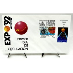 Sobre Primer Día. España. 1988. Expo'92 Sevilla (Nuevo)