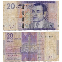(74) Marruecos. 2012. 20 Dirhams (BC)