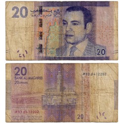 (74) Marruecos. 2012. 20 Dirhams (BC/BC-)