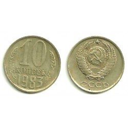 Unión Soviética. 1983. 10 Kopeks (MBC)
