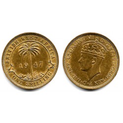 (23) África del Oeste Británica. 1947. 1 Shilling (EBC)