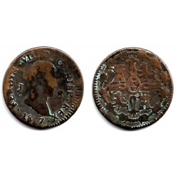 Fernando VII. 1817. 8 Maravedi (BC-/BC) Ceca de Jubia