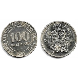(283) Perú. 1982. 100 Soles de Oro (EBC)
