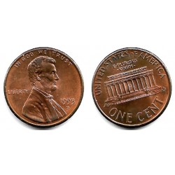 (201b) Estados Unidos de América. 1993(D). 1 Cent (MBC)