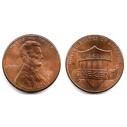 (468) Estados Unidos de América. 2015(D). 1 Cent (EBC)