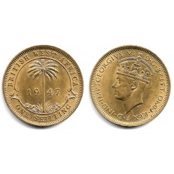 (23) África del Oeste Británica. 1947. 1 Shilling (EBC+)