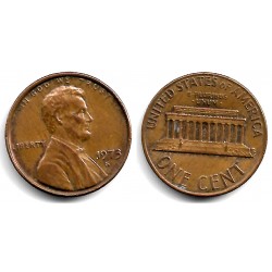 (201) Estados Unidos de América. 1973(S). 1 Cent (MBC)